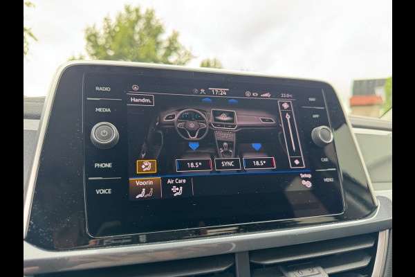 Volkswagen T-Roc 1.0 TSI Style IQ-Light / Ascot Grey / Carplay / ACC / ECC / PDC / Stoelverwarming