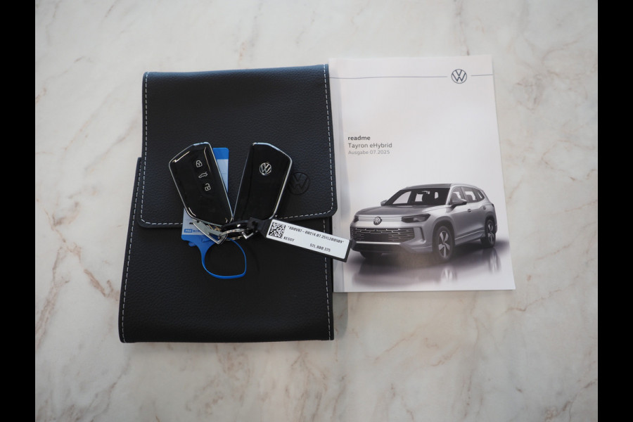Volkswagen Tayron 1.5 eHybrid Elegance 272PK | Leder/Alcantara | Trekhaak | Massage | 360 | Keyless | Adaptive Cruise | Sfeerlicht