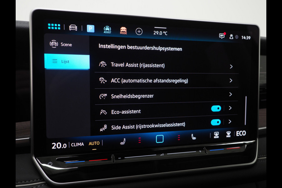 Volkswagen Tayron 1.5 eHybrid Elegance 272PK | Leder/Alcantara | Trekhaak | Massage | 360 | Keyless | Adaptive Cruise | Sfeerlicht