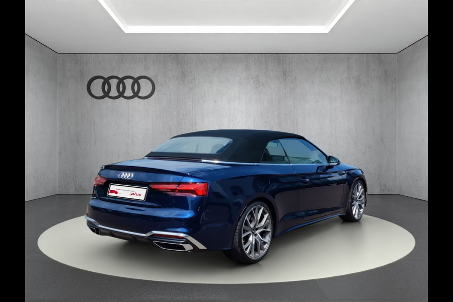 Audi A5 Cabriolet 45 TFSI Quattro S-LINE ** MATRIX, LEDER, VIRTUAL, NEKVERW, ACC, ALARM, 20-inch LMV ** UNFALLFREI - AUDI ONDERH ** ** INFORMEER OOK NAAR ONZE AANTREKKELIJKE FINANCIAL-LEASE TARIEVEN **