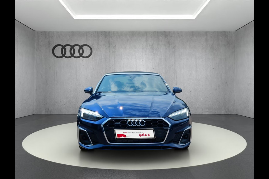 Audi A5 Cabriolet 45 TFSI Quattro S-LINE ** MATRIX, LEDER, VIRTUAL, NEKVERW, ACC, ALARM, 20-inch LMV ** UNFALLFREI - AUDI ONDERH ** ** INFORMEER OOK NAAR ONZE AANTREKKELIJKE FINANCIAL-LEASE TARIEVEN **