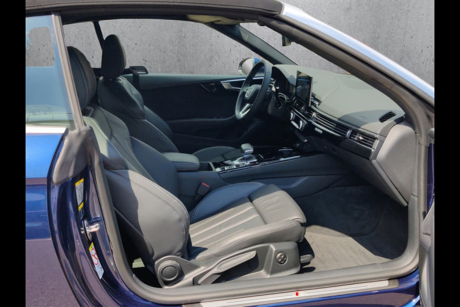Audi A5 Cabriolet 45 TFSI Quattro S-LINE ** MATRIX, LEDER, VIRTUAL, NEKVERW, ACC, ALARM, 20-inch LMV ** UNFALLFREI - AUDI ONDERH ** ** INFORMEER OOK NAAR ONZE AANTREKKELIJKE FINANCIAL-LEASE TARIEVEN **