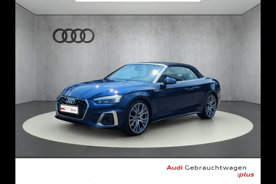 Audi A5 Cabriolet 45 TFSI Quattro S-LINE ** MATRIX, LEDER, VIRTUAL, NEKVERW, ACC, ALARM, 20-inch LMV ** UNFALLFREI - AUDI ONDERH ** ** INFORMEER OOK NAAR ONZE AANTREKKELIJKE FINANCIAL-LEASE TARIEVEN **