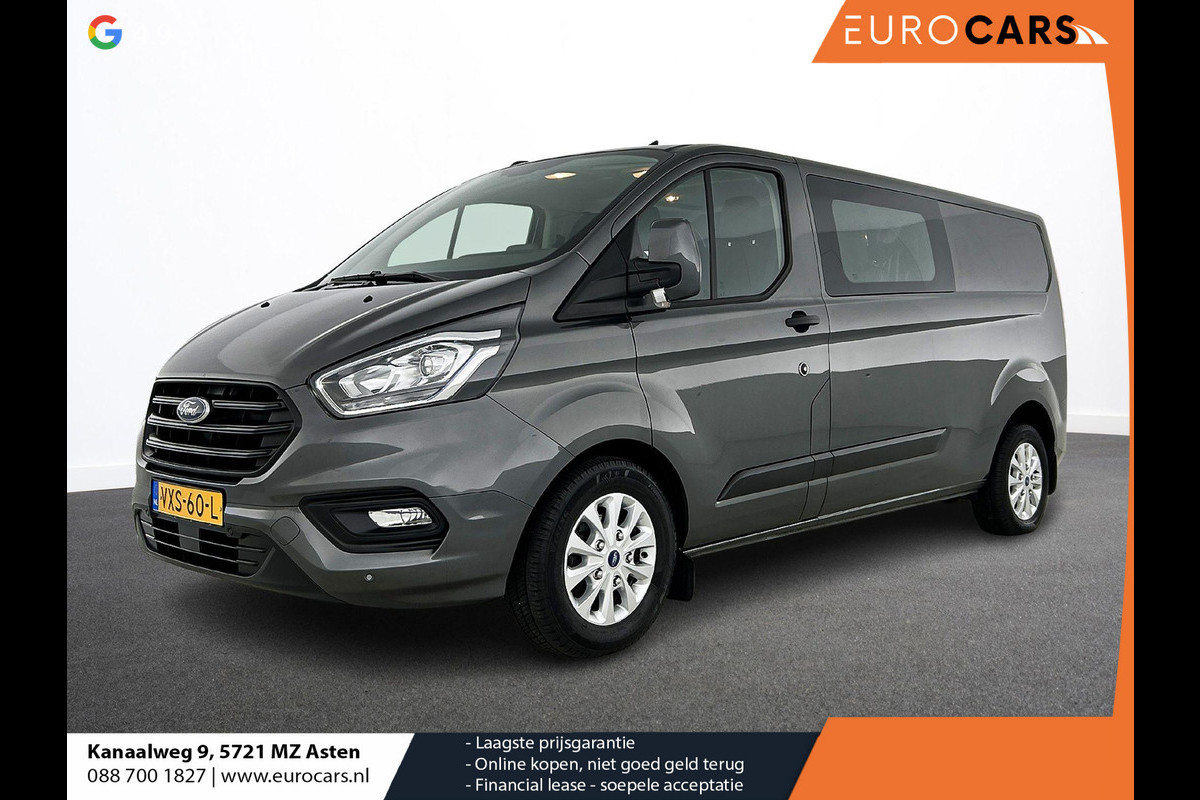 Ford Transit Custom 300 2.0 TDCI Automaat L2H1 Trend Dubbele Cabine Airco Navigatie Cruisecontrol Camera PDCVA Trekhaak