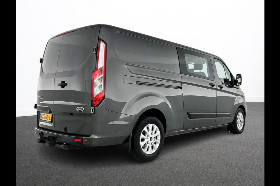 Ford Transit Custom 300 2.0 TDCI Automaat L2H1 Trend Dubbele Cabine Airco Navigatie Cruisecontrol Camera PDCVA Trekhaak