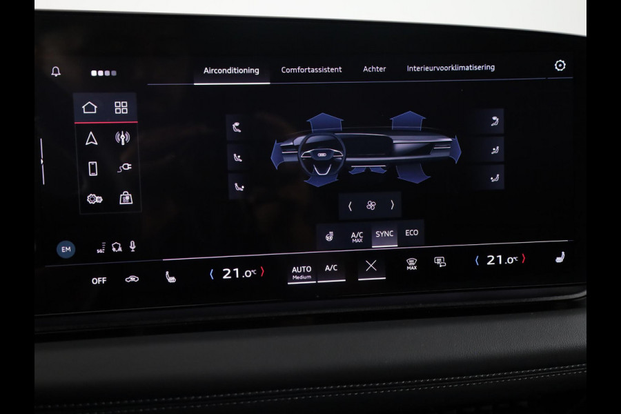 Audi A6 Avant e-tron S edition performance 100 kWh 367pk | SOH99% | Panoramadak | Lederen sportstoelen | Tech pro | Stuur-en stoelverwarming V+A