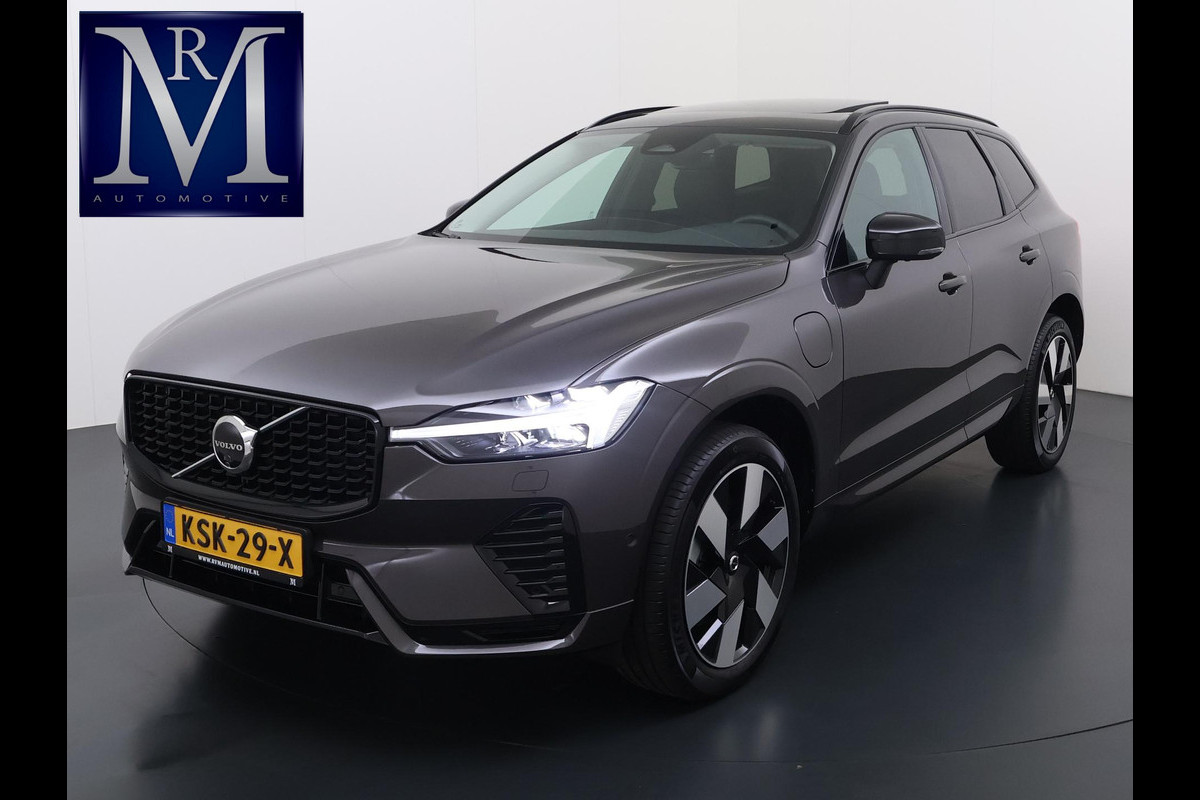 Volvo XC60 Plug-In Hybrid AWD T6 Plus Dark Recharge ADAPT. CRUISE CONTROL | STUUR & STOEL VERWARMING | PANORAMA DAK | 360 GRADEN CAMERA | ELEK. STOELEN MET GEHEUGEN | HARMAN/KARDON AUDIO