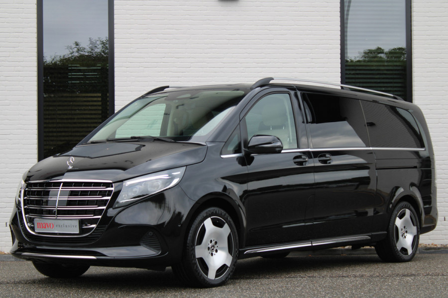 Mercedes-Benz V-Klasse 300d / XXL / AMG / DC / Exclusive / 4-Matic / Luchtv / Elec Stoel voor + Achter / Burmester / NIEUWSTAAT