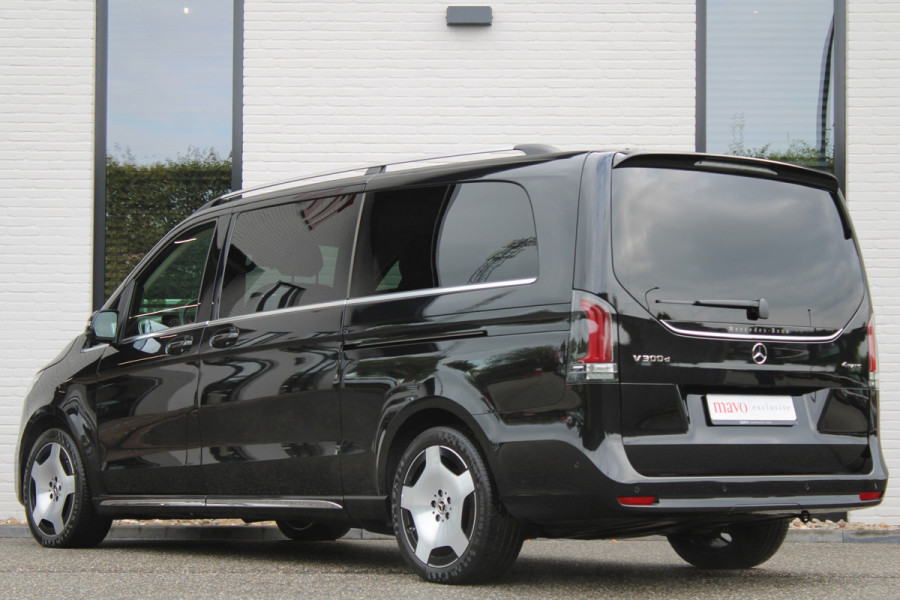 Mercedes-Benz V-Klasse 300d / XXL / AMG / DC / Exclusive / 4-Matic / Luchtv / Elec Stoel voor + Achter / Burmester / NIEUWSTAAT