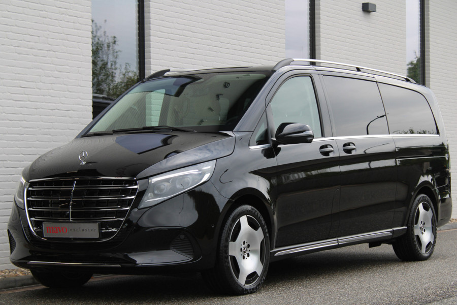 Mercedes-Benz V-Klasse 300d / XXL / AMG / DC / Exclusive / 4-Matic / Luchtv / Elec Stoel voor + Achter / Burmester / NIEUWSTAAT