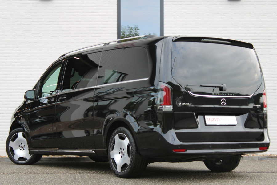 Mercedes-Benz V-Klasse 300d / XXL / AMG / DC / Exclusive / 4-Matic / Luchtv / Elec Stoel voor + Achter / Burmester / NIEUWSTAAT