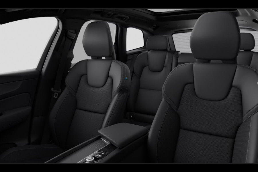Volvo XC60 T8 406PK Automaat Plug-in Ultra Black Edition Exec Luchtvering/ Bowers & Wilkins/ Stoelventilatie/ Stoelverwarming voor en achter/ Stuurverwarming/ 22" Diamond Cut velgen/ Google infotainment/