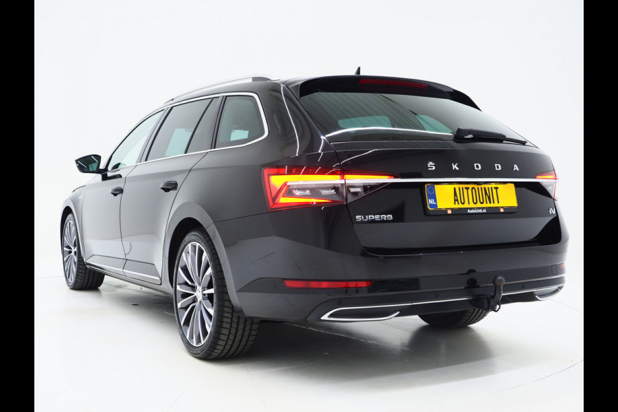 Škoda Superb Combi 1.4 TSI iV Laurin & Klement | Leder | Trekhaak | Stoelventilatie | Massage | Canton | Keyless | Memory | Carplay