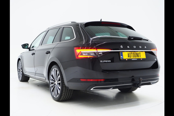 Škoda Superb Combi 1.4 TSI iV Laurin & Klement | Leder | Trekhaak | Stoelventilatie | Massage | Canton | Keyless | Memory | Carplay