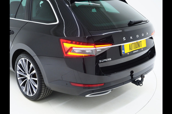 Škoda Superb Combi 1.4 TSI iV Laurin & Klement | Leder | Trekhaak | Stoelventilatie | Massage | Canton | Keyless | Memory | Carplay