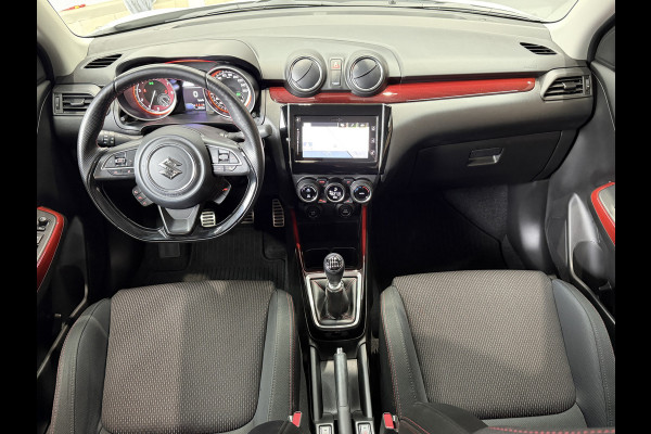 Suzuki Swift 1.4 Sport Smart Hybrid Navi | 17" | Carplay | Camera | Stoelverwarming | ACC | Dodehoek | 100% Elk jaar Suzuki Dealer onderhouden!