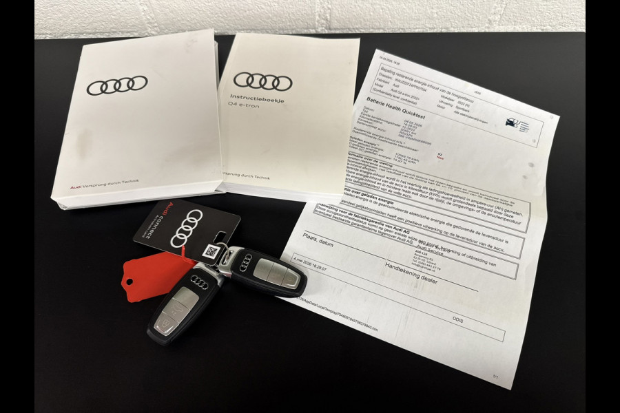 Audi Q4 Sportback e-tron 35 Advanced edition 55 kWh SOh 92% Sportstoelen 19 inch LM Keyless Led Elektrische a-klep