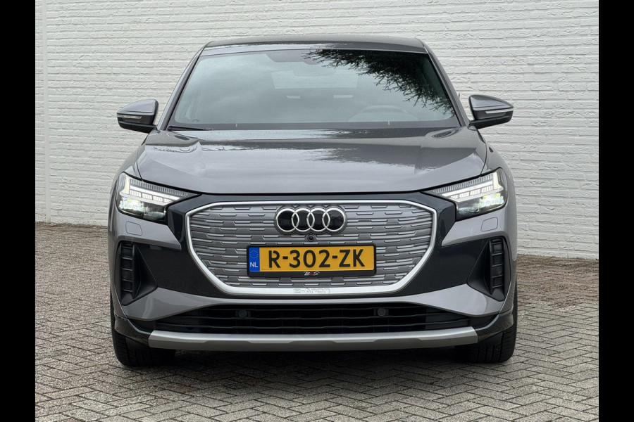 Audi Q4 Sportback e-tron 35 Advanced edition 55 kWh SOh 92% Sportstoelen 19 inch LM Keyless Led Elektrische a-klep