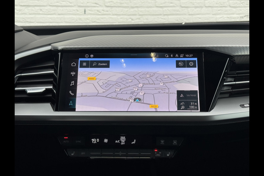 Audi Q4 Sportback e-tron 35 Advanced edition 55 kWh SOh 92% Sportstoelen 19 inch LM Keyless Led Elektrische a-klep