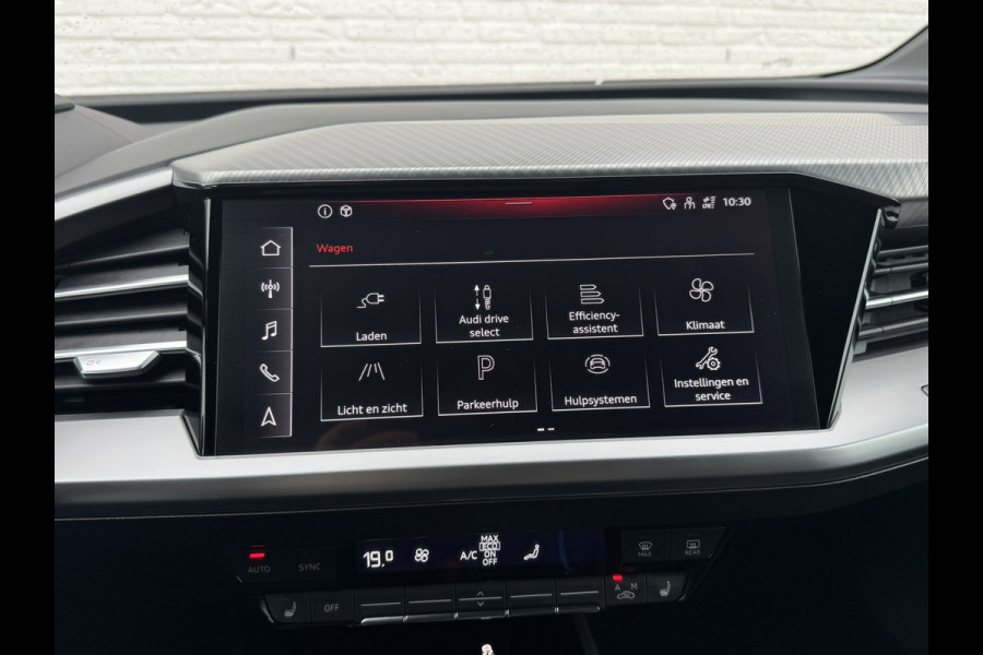 Audi Q4 Sportback e-tron 35 Advanced edition 55 kWh SOh 92% Sportstoelen 19 inch LM Keyless Led Elektrische a-klep