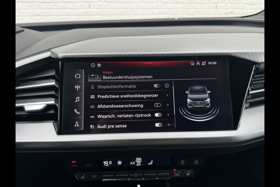 Audi Q4 Sportback e-tron 35 Advanced edition 55 kWh SOh 92% Sportstoelen 19 inch LM Keyless Led Elektrische a-klep
