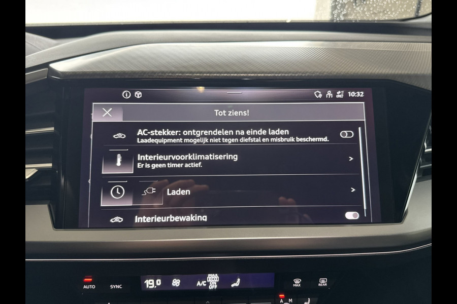 Audi Q4 Sportback e-tron 35 Advanced edition 55 kWh SOh 92% Sportstoelen 19 inch LM Keyless Led Elektrische a-klep