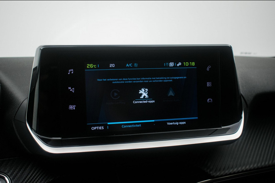Peugeot e-208 EV Active Pack 50 kWh SOH 92% NL-auto [ 1e Eigenaar Carplay LED Parkeersensoren 16 Inch Velgen Cruise Control ]