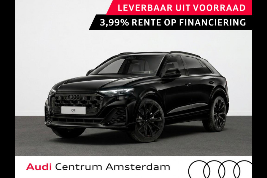 Audi Q8 Pro Line S Plus 55 TFSI e 394 pk | Bang & Olufsen Premium 3D | Digitale oled-achterlichten | Elektrisch sluithulp portieren | Stoelverwarming voor en achter |