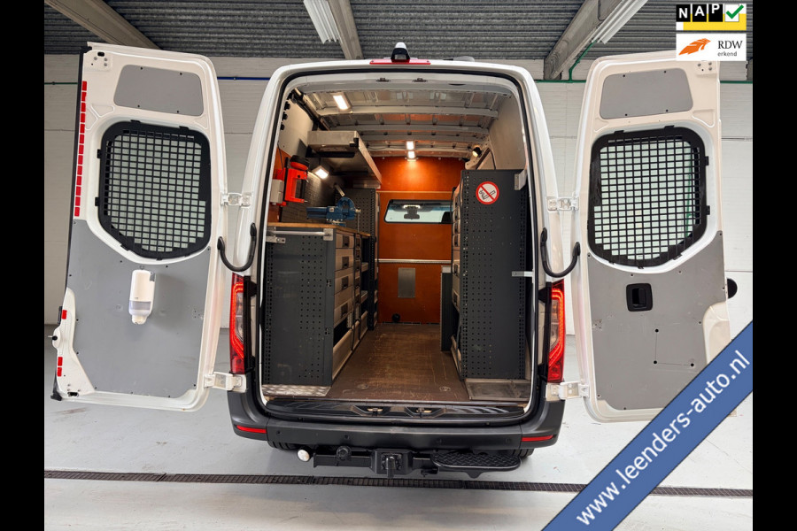 Mercedes-Benz Sprinter Automaat Servicewagen 316 2.2 CDI 160PK L2H2 euro6 Victron V230 Standkachel Trekhaak 3500KG! RIJKLAARPRIJS