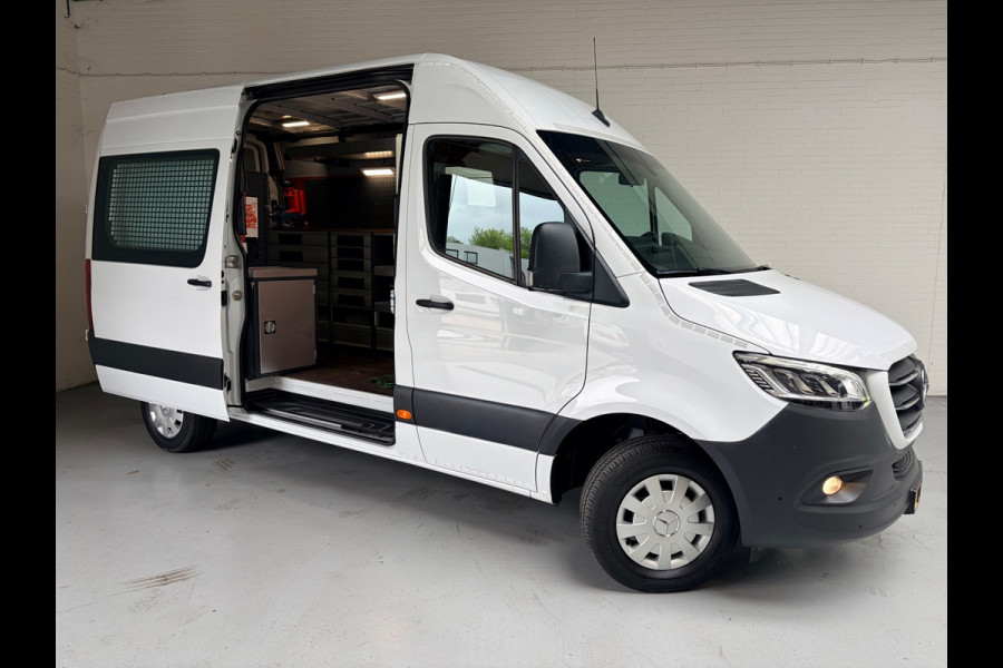 Mercedes-Benz Sprinter Automaat Servicewagen 316 2.2 CDI 160PK L2H2 euro6 Victron V230 Standkachel Trekhaak 3500KG! RIJKLAARPRIJS