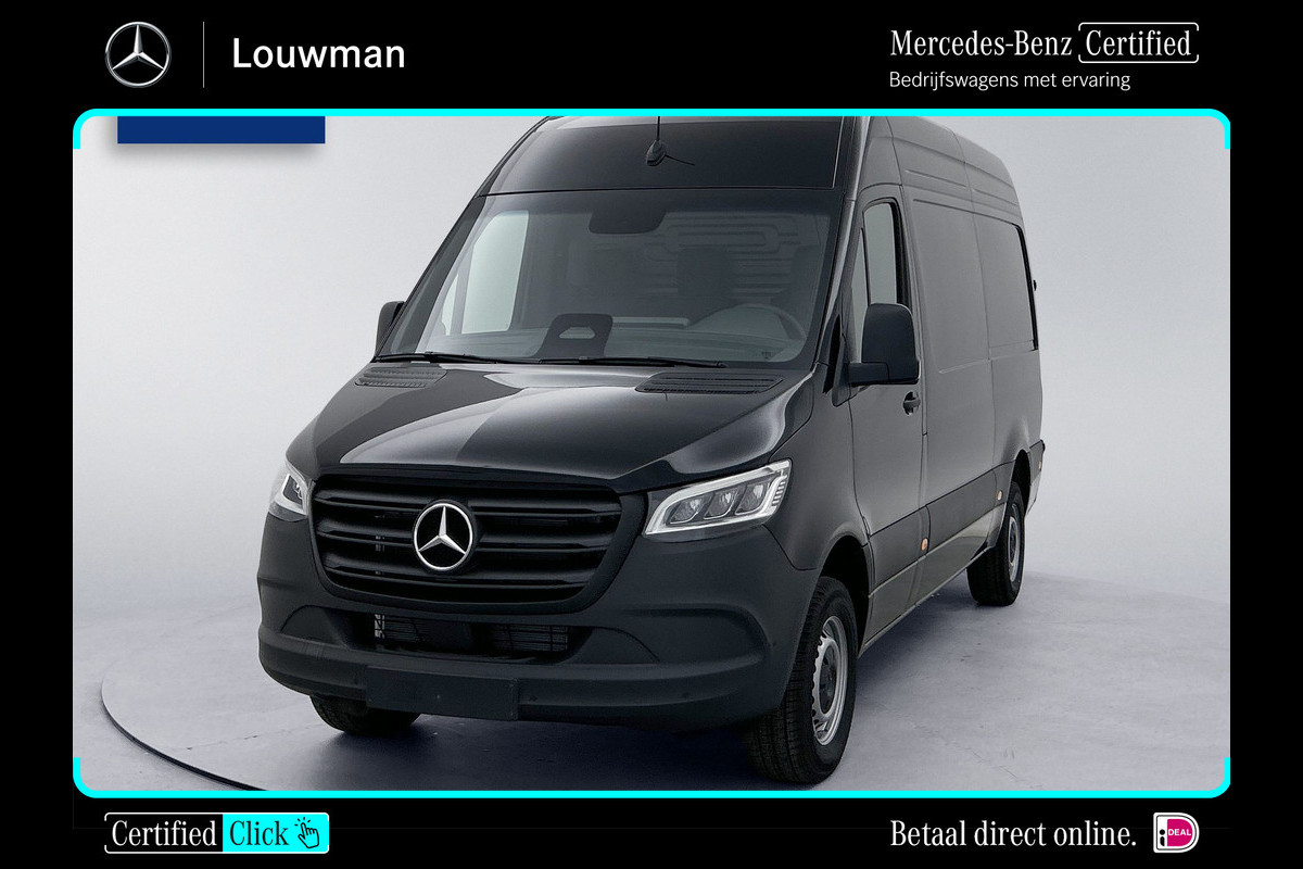 Mercedes-Benz Sprinter 319 1.9 CDI L2H2 Pro Navigatie Parkeerpakket Stoelverwarming Trekhaak Led high performance