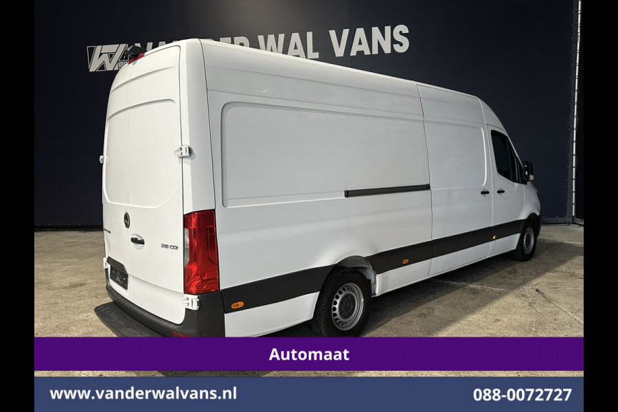 Mercedes-Benz Sprinter 316CDI 164pk Automaat L3H2 Euro6 Airco | Camera | Apple Carplay | Cruisecontrol Android Auto, Chauffeursstoel, Stoelverwarming, Parkeersensoren, Bijrijdersbank