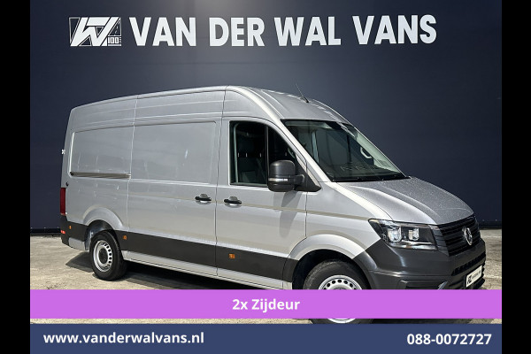 Volkswagen Crafter 2.0 TDI 177pk L3H3 L2H2 Euro6 Airco | 2x Zijdeur | Camera | Navigatie | Apple Carplay Android Auto, Bijrijdersbank