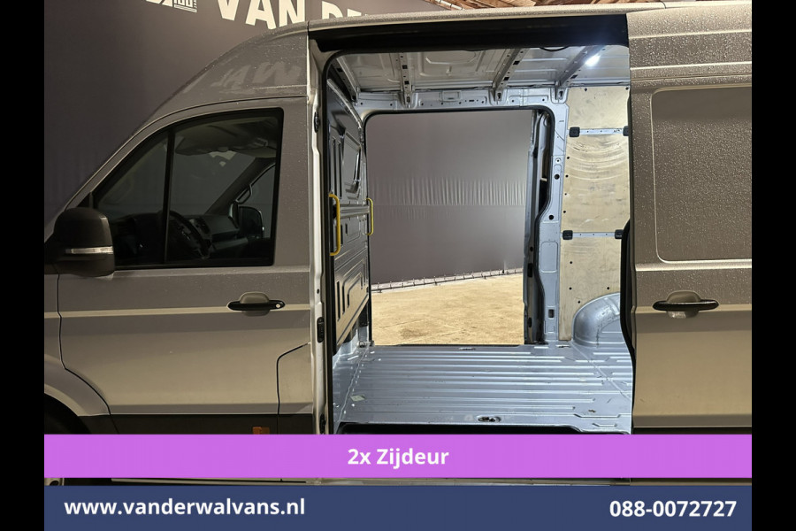 Volkswagen Crafter 2.0 TDI 177pk L3H3 L2H2 Euro6 Airco | 2x Zijdeur | Camera | Navigatie | Apple Carplay Android Auto, Bijrijdersbank