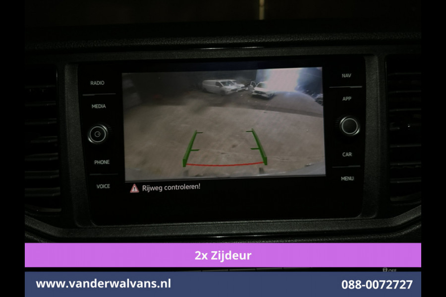 Volkswagen Crafter 2.0 TDI 177pk L3H3 L2H2 Euro6 Airco | 2x Zijdeur | Camera | Navigatie | Apple Carplay Android Auto, Bijrijdersbank