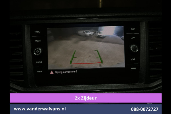 Volkswagen Crafter 2.0 TDI 177pk L3H3 L2H2 Euro6 Airco | 2x Zijdeur | Camera | Navigatie | Apple Carplay Android Auto, Bijrijdersbank