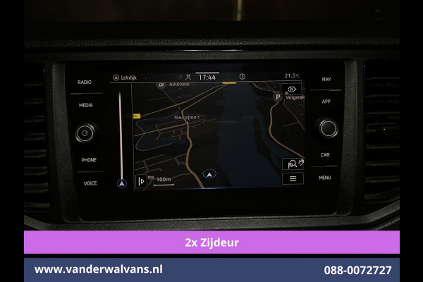 Volkswagen Crafter 2.0 TDI 177pk L3H3 L2H2 Euro6 Airco | 2x Zijdeur | Camera | Navigatie | Apple Carplay Android Auto, Bijrijdersbank