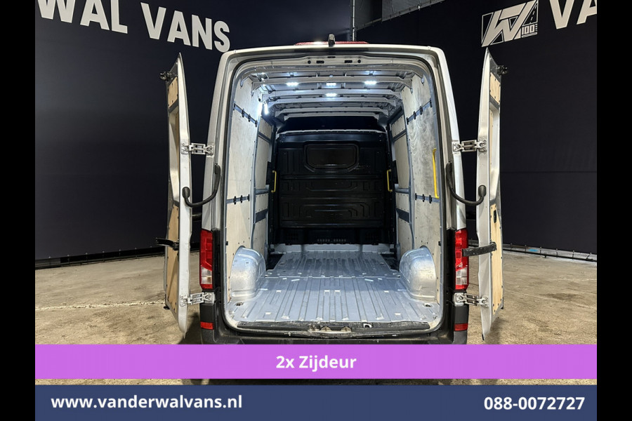 Volkswagen Crafter 2.0 TDI 177pk L3H3 L2H2 Euro6 Airco | 2x Zijdeur | Camera | Navigatie | Apple Carplay Android Auto, Bijrijdersbank