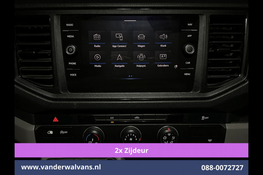 Volkswagen Crafter 2.0 TDI 177pk L3H3 L2H2 Euro6 Airco | 2x Zijdeur | Camera | Navigatie | Apple Carplay Android Auto, Bijrijdersbank