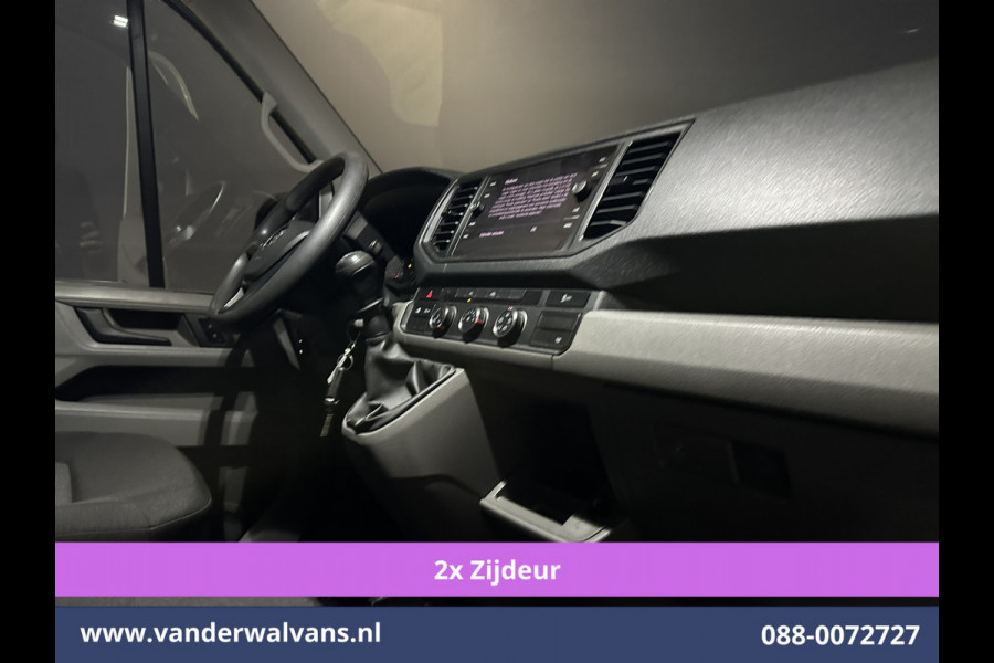 Volkswagen Crafter 2.0 TDI 177pk L3H3 L2H2 Euro6 Airco | 2x Zijdeur | Camera | Navigatie | Apple Carplay Android Auto, Bijrijdersbank