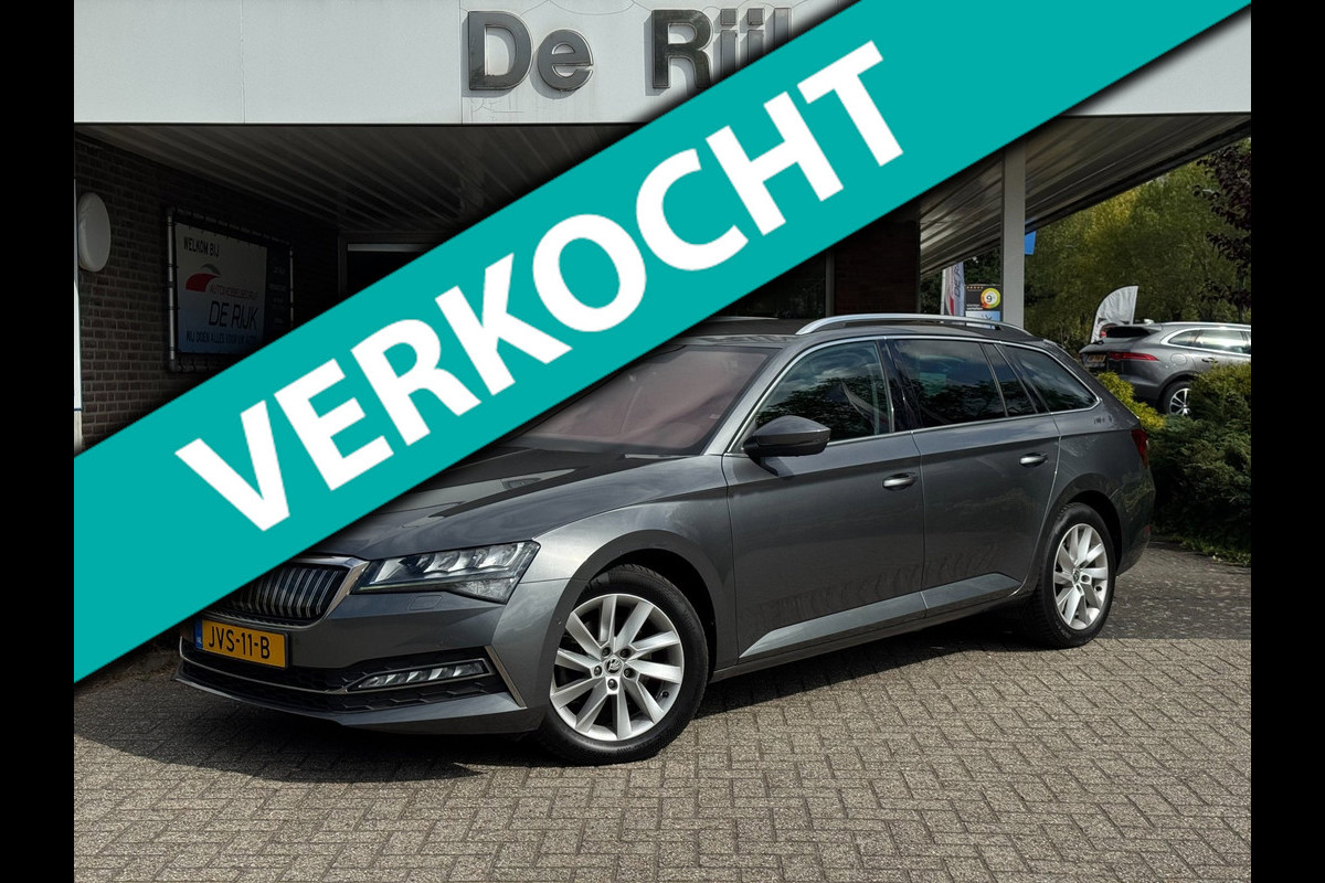 Škoda Superb Combi 1.4 TSI iV Business Edition Plus PHEV | Navi, 360 Camera, Stoel+Achterb.verw., ACC, El. A.klep | Dealeroh. |