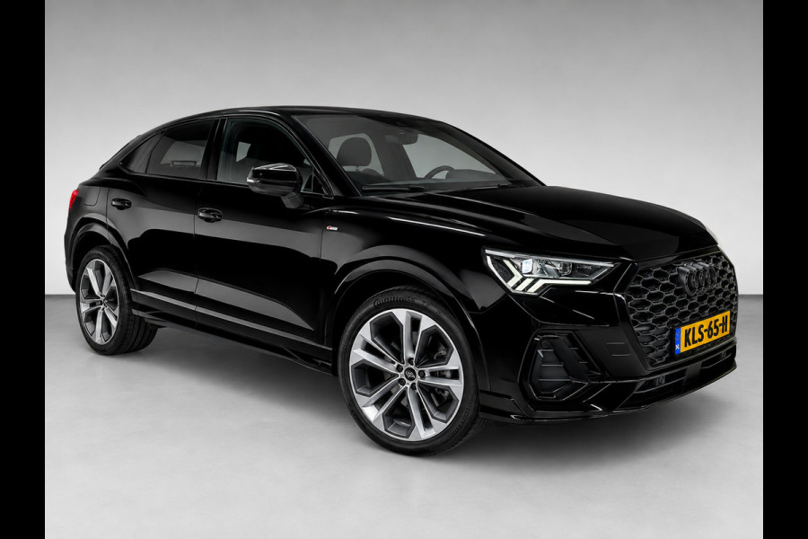 Audi Q3 Sportback 35 TFSI 2X S-LINE BLACKLINE 20'' SFEERVERL/CARPLAY/ADAPT-CR/DAB/SONOS/ELECTR-STOELEN///