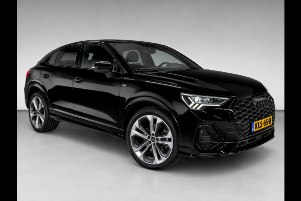 Audi Q3 Sportback 35 TFSI 2X S-LINE BLACKLINE 20'' SFEERVERL/CARPLAY/ADAPT-CR/DAB/SONOS/ELECTR-STOELEN///