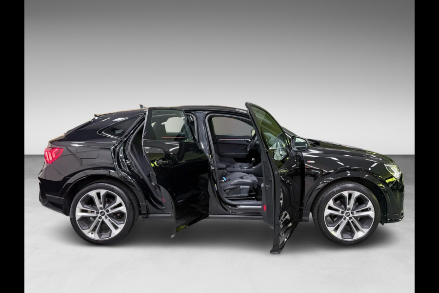 Audi Q3 Sportback 35 TFSI 2X S-LINE BLACKLINE 20'' SFEERVERL/CARPLAY/ADAPT-CR/DAB/SONOS/ELECTR-STOELEN///