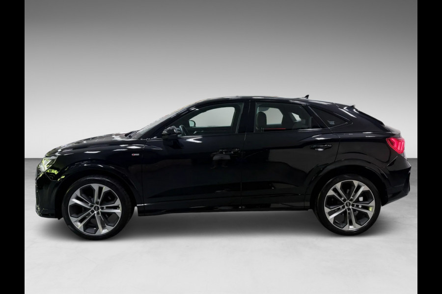 Audi Q3 Sportback 35 TFSI 2X S-LINE BLACKLINE 20'' SFEERVERL/CARPLAY/ADAPT-CR/DAB/SONOS/ELECTR-STOELEN///