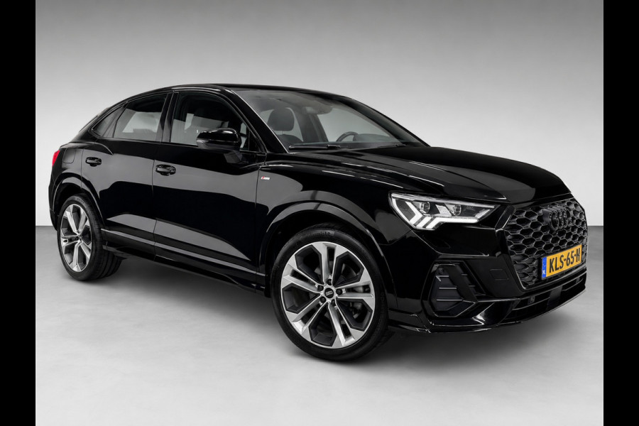 Audi Q3 Sportback 35 TFSI 2X S-LINE BLACKLINE 20'' SFEERVERL/CARPLAY/ADAPT-CR/DAB/SONOS/ELECTR-STOELEN///