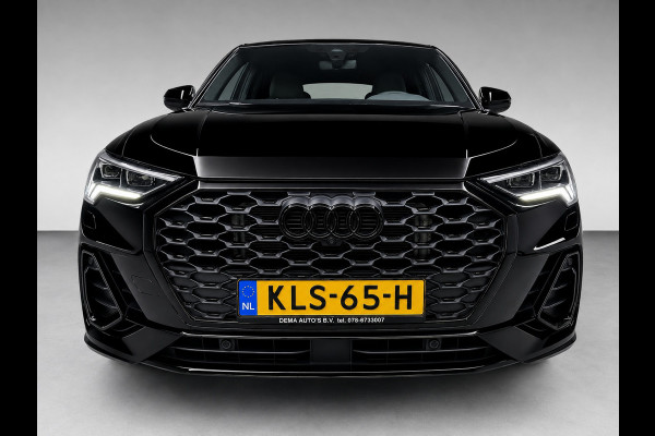 Audi Q3 Sportback 35 TFSI 2X S-LINE BLACKLINE 20'' SFEERVERL/CARPLAY/ADAPT-CR/DAB/SONOS/ELECTR-STOELEN///