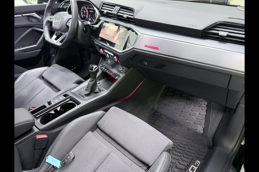 Audi Q3 Sportback 35 TFSI 2X S-LINE BLACKLINE 20'' SFEERVERL/CARPLAY/ADAPT-CR/DAB/SONOS/ELECTR-STOELEN///