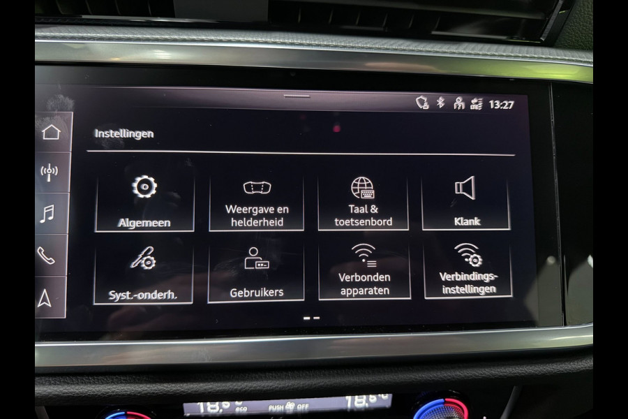 Audi Q3 Sportback 35 TFSI 2X S-LINE BLACKLINE 20'' SFEERVERL/CARPLAY/ADAPT-CR/DAB/SONOS/ELECTR-STOELEN///