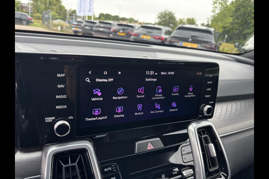 Kia Sorento 1.6 T-GDI Plug-in Hybrid 4WD ExecutiveLine 7p. 265 PK | 360 Camera |  Afneembare trekhaak |  BTW verrekenbaar | Bestuurdersstoel Met Geheugen |  Geluidssysteem Bose | Stoelverwarming | Achterstoelverwarming